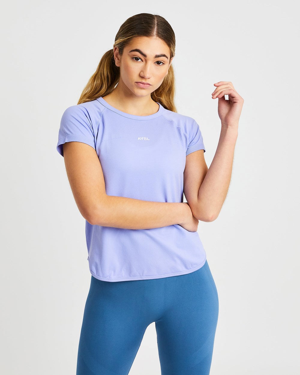 AYBL Reform Seamless T Shirt Lila | 806-HICDFP