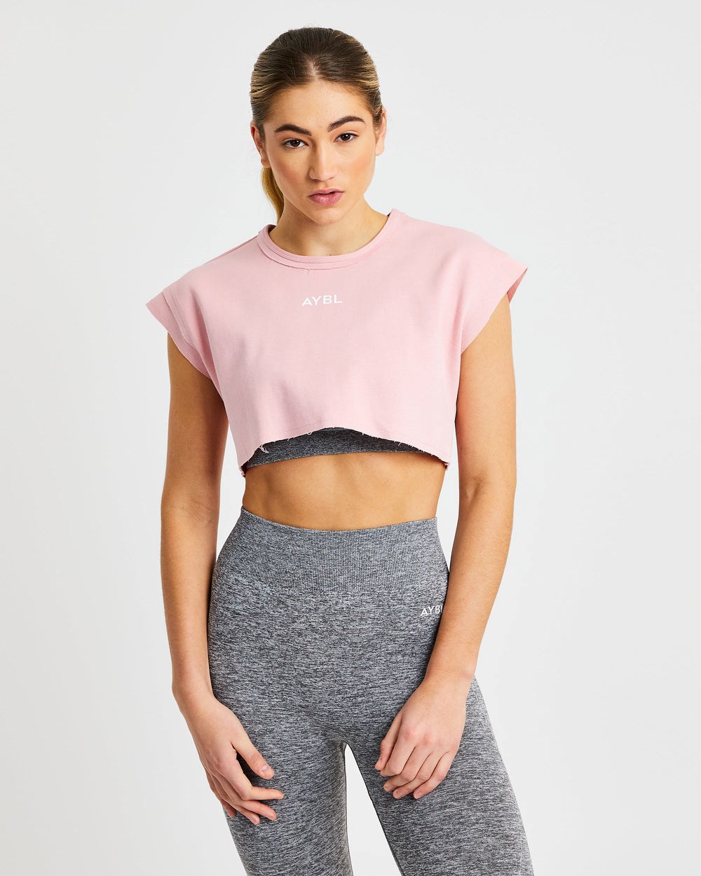 AYBL Sport Crop Top Rosa | 031-JCLIOM