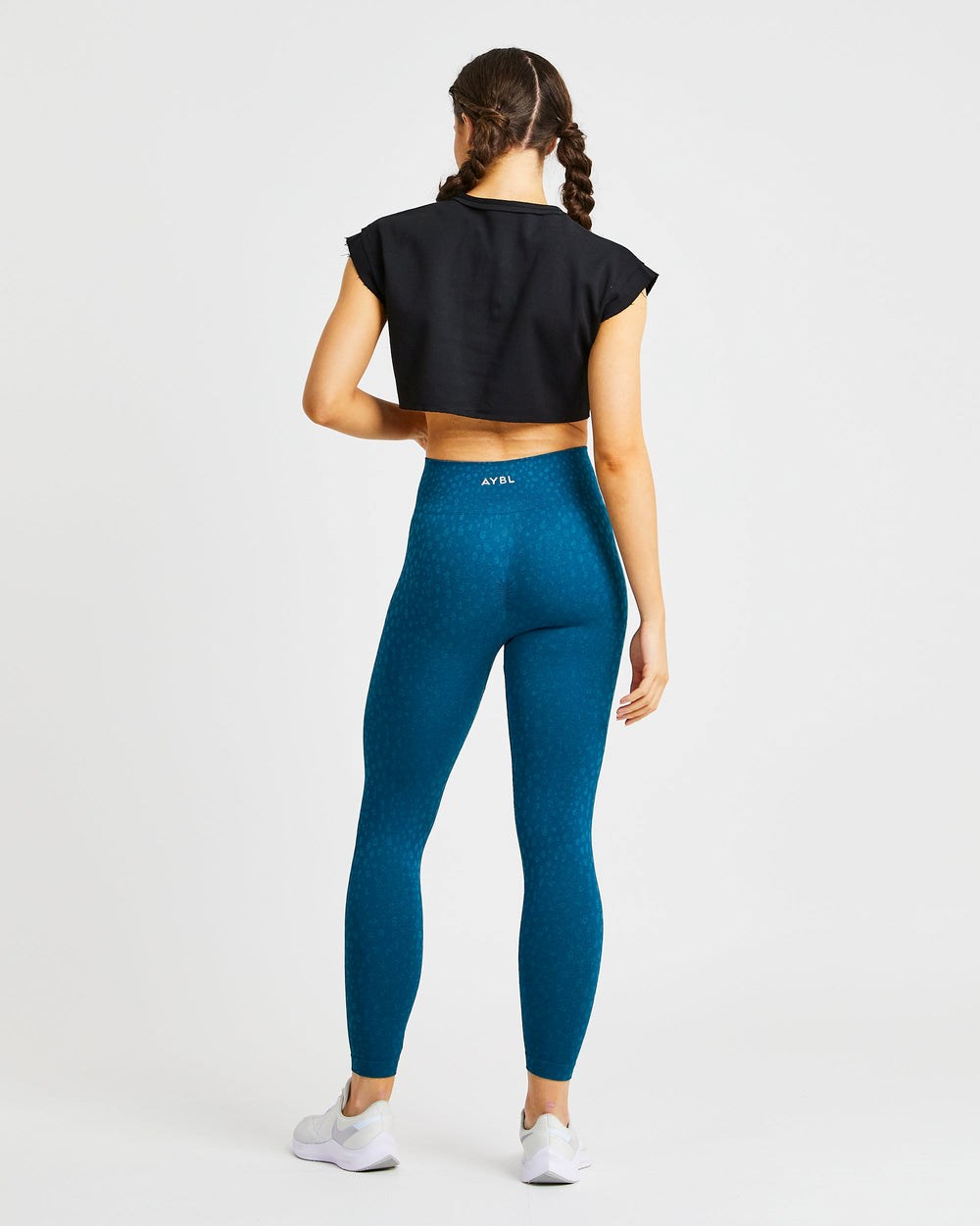 AYBL Sport Crop Top Schwarz | 142-KVYBLT