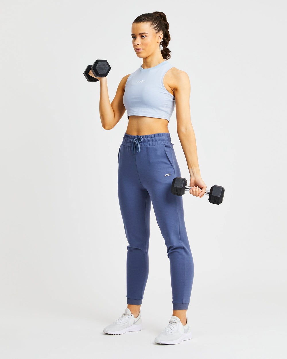 AYBL Sport Crop Vest Blau | 164-NLYPZG