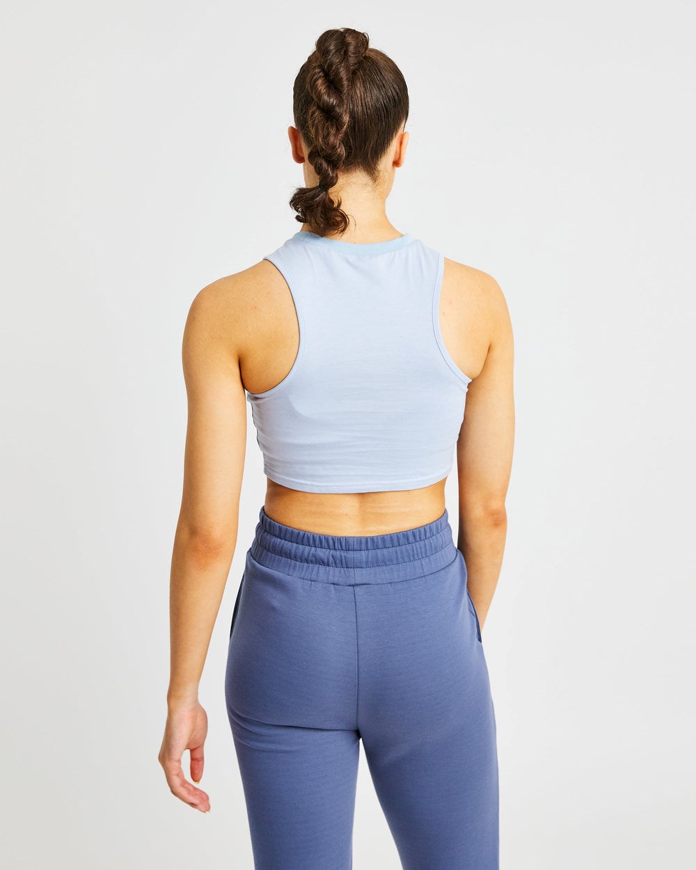 AYBL Sport Crop Vest Blau | 165-BQRHWG