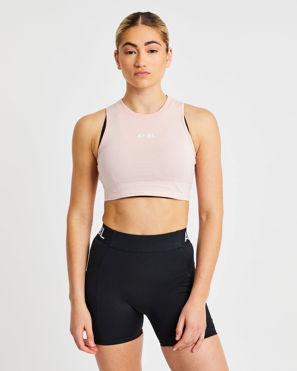 AYBL Sport Crop Vest Rosa | 145-BWYRNH