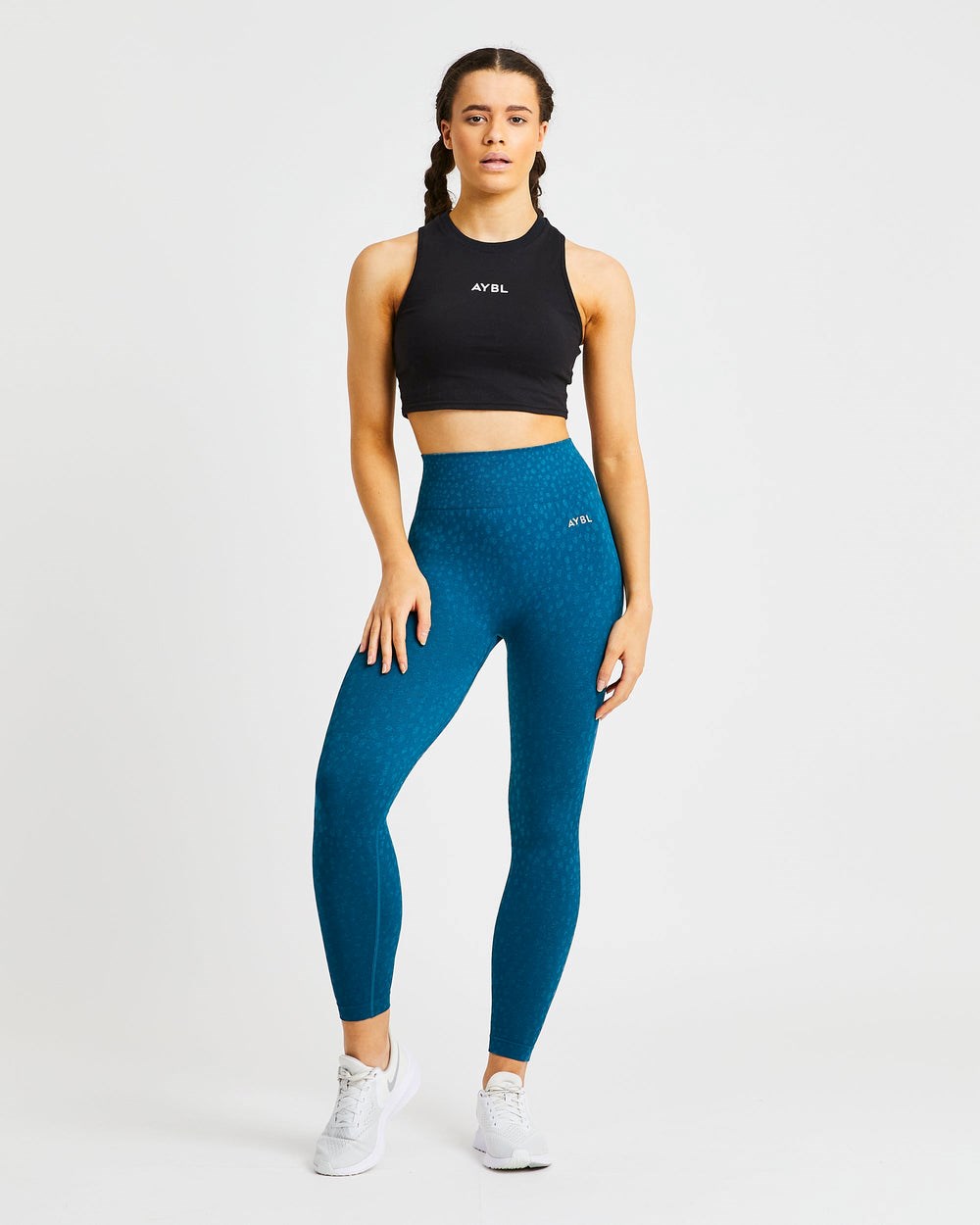 AYBL Sport Crop Vest Schwarz | 654-CRSKLO