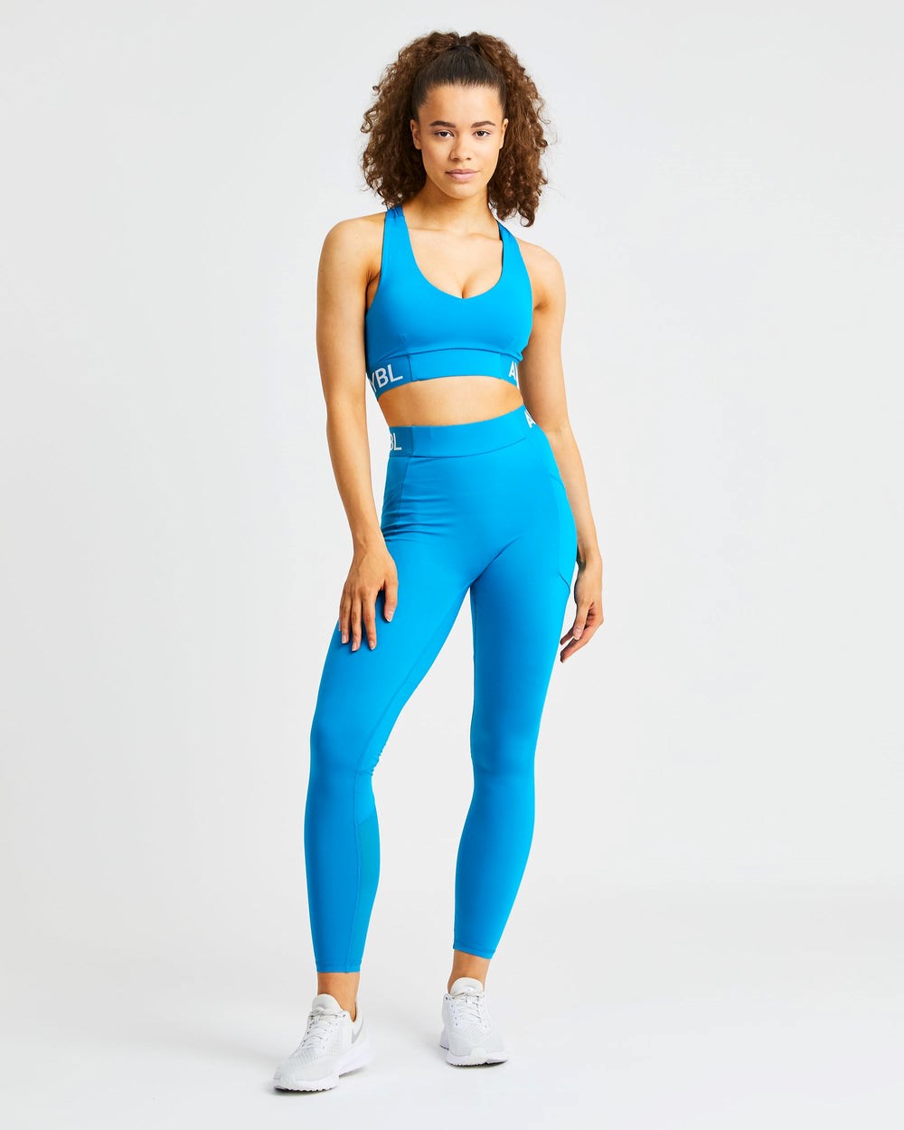 AYBL Sport Leggings Aqua | 874-RTCUHO