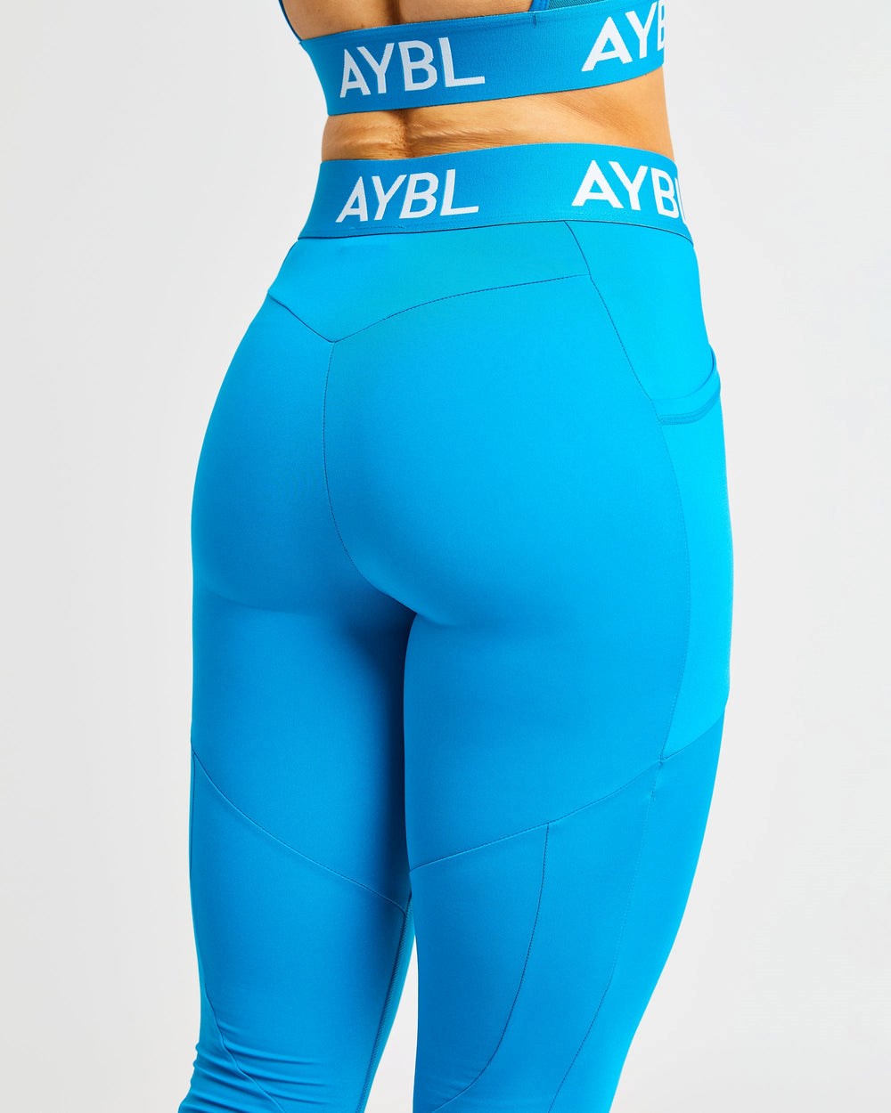 AYBL Sport Leggings Aqua | 874-RTCUHO