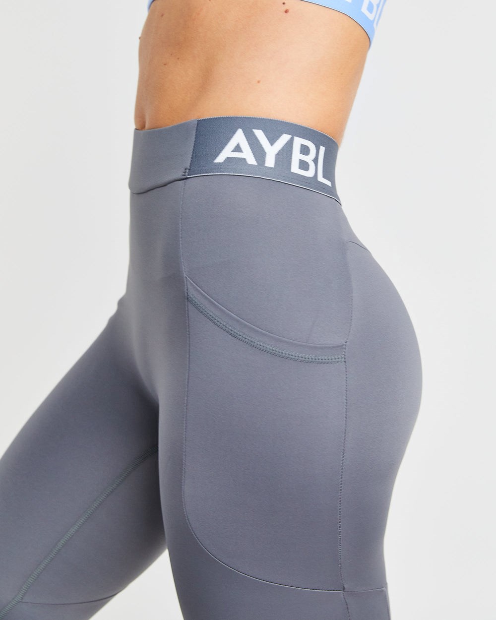 AYBL Sport Leggings Grau | 196-ZNHAJX