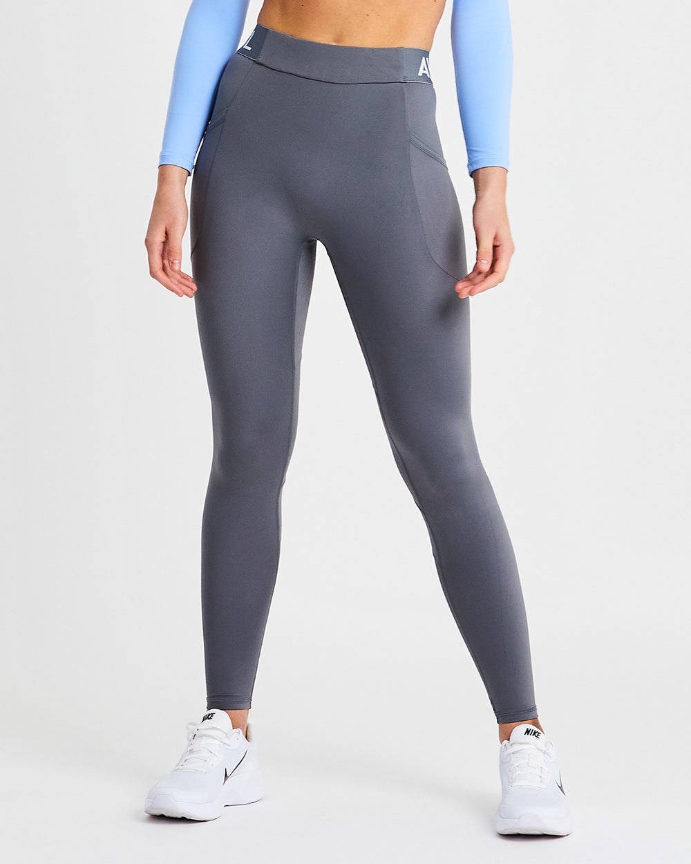 AYBL Sport Leggings Grau | 196-ZNHAJX