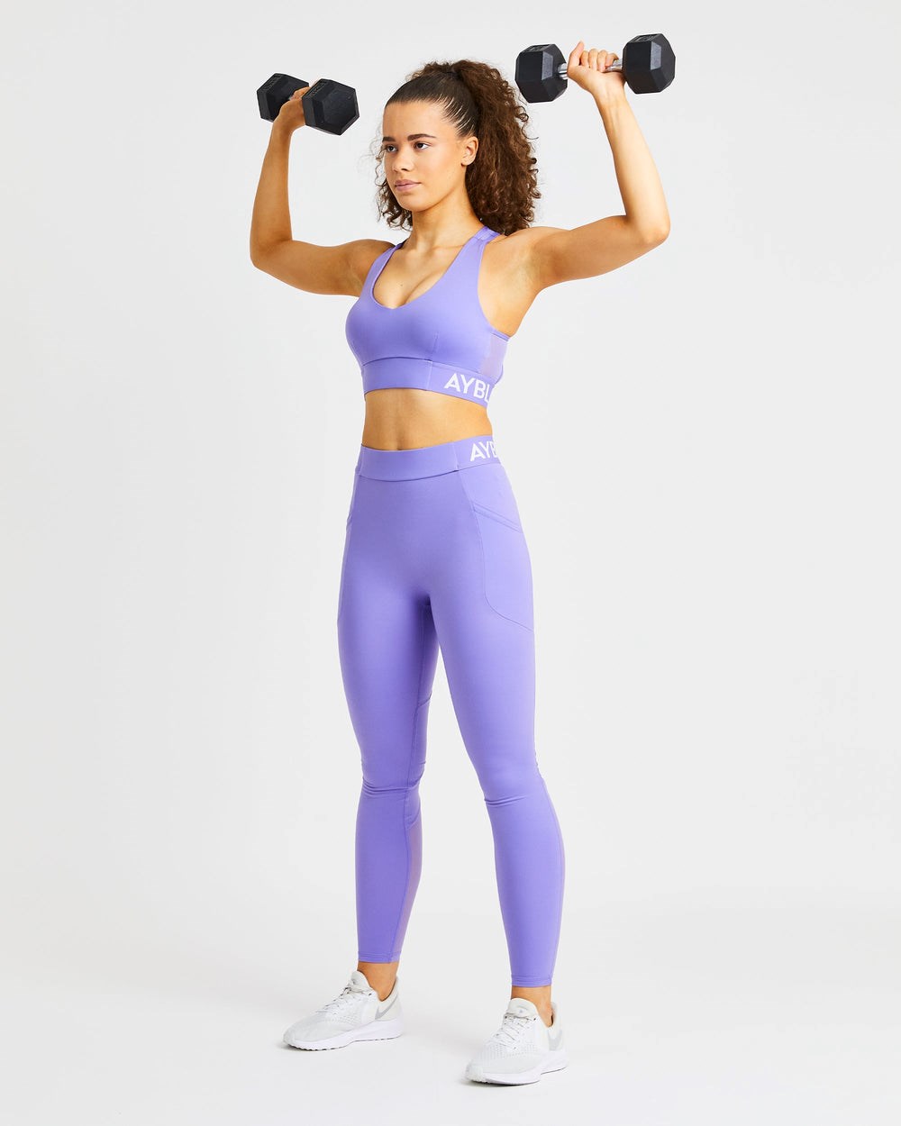 AYBL Sport Leggings Lila | 253-TWUHLG