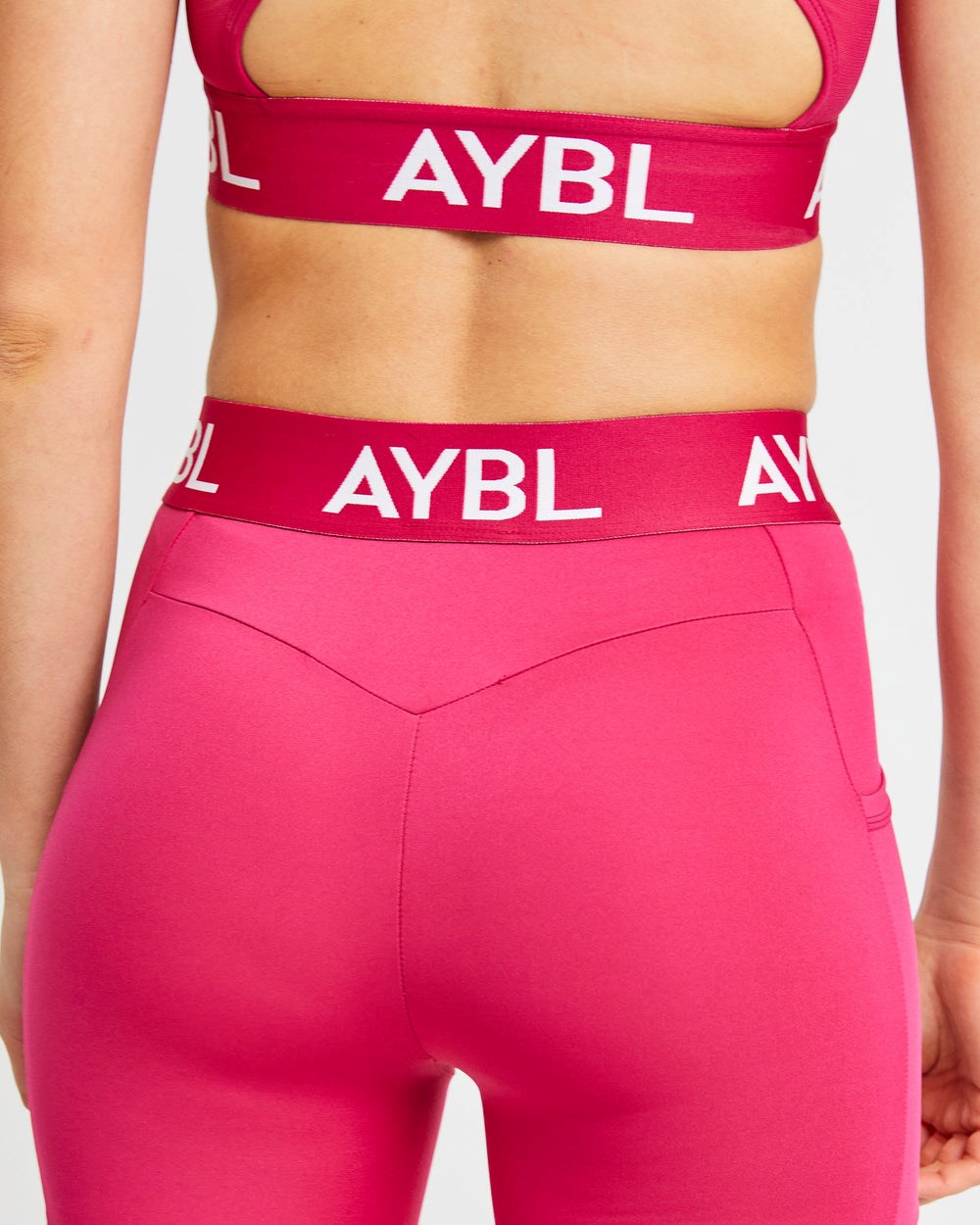 AYBL Sport Leggings Raspberry | 670-AIHSPQ