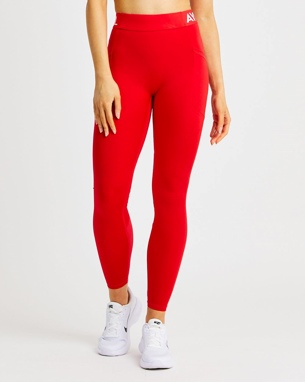 AYBL Sport Leggings Rot | 035-VFNMDL