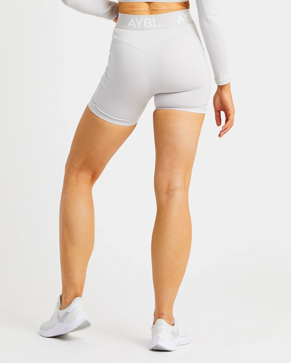 AYBL Sport Shorts Beige | 875-SWVXQU