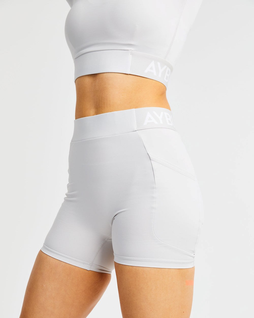 AYBL Sport Shorts Beige | 875-SWVXQU