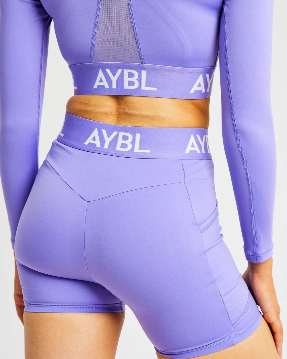 AYBL Sport Shorts Lila | 142-VFRSLE