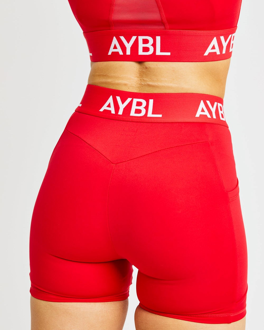 AYBL Sport Shorts Rot | 540-JABYFO