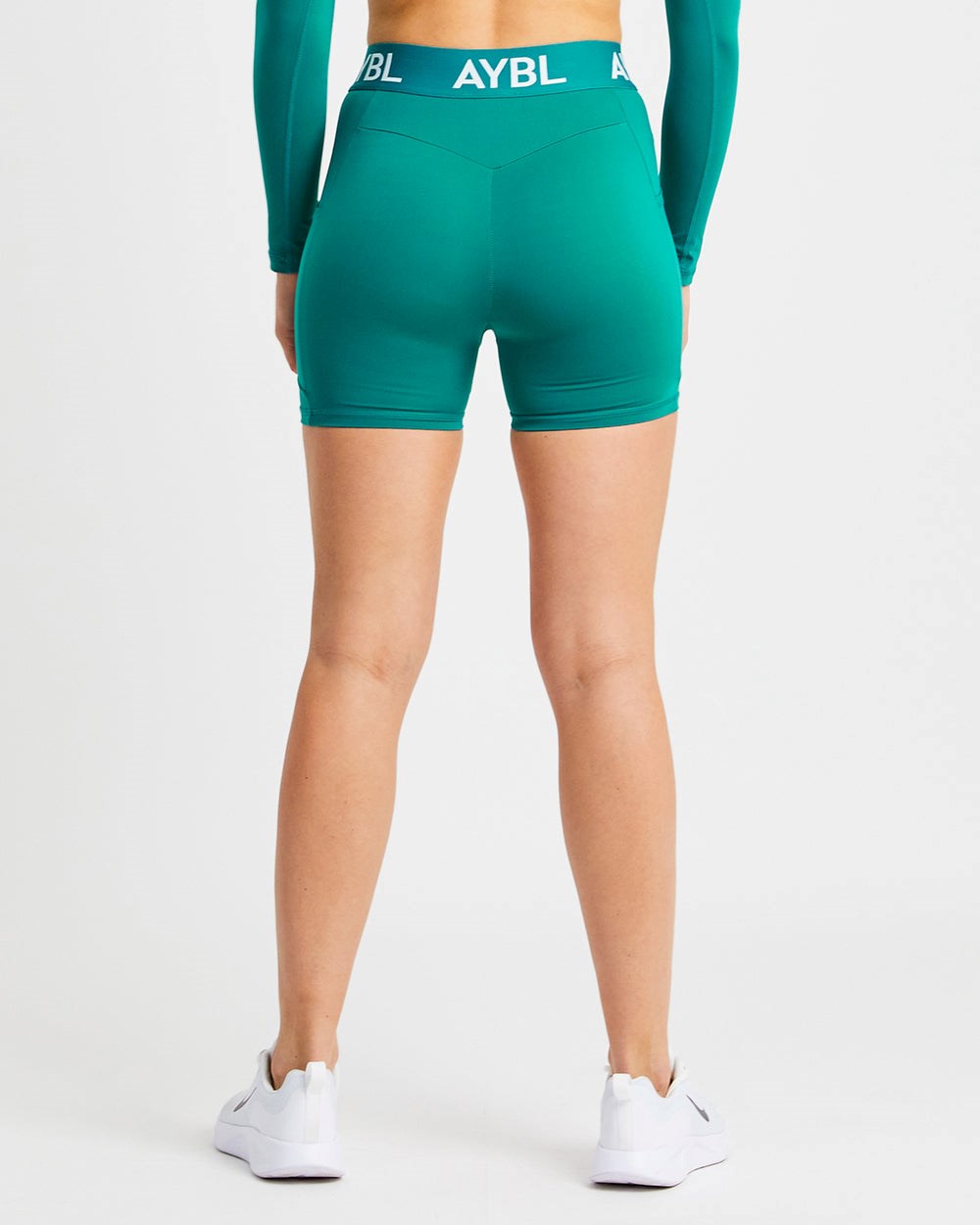 AYBL Sport Shorts Teal | 906-QKHJVX