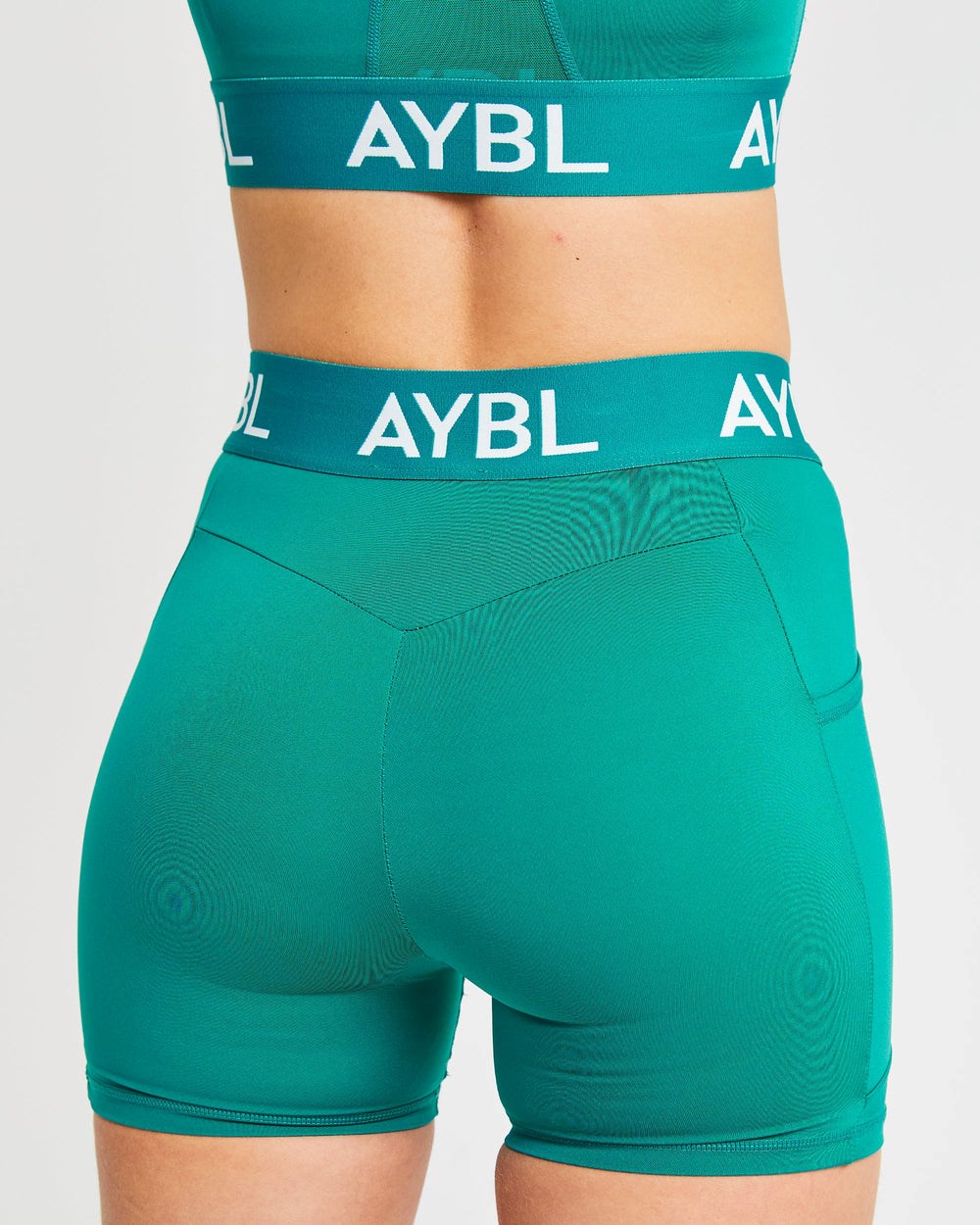 AYBL Sport Shorts Teal | 906-QKHJVX