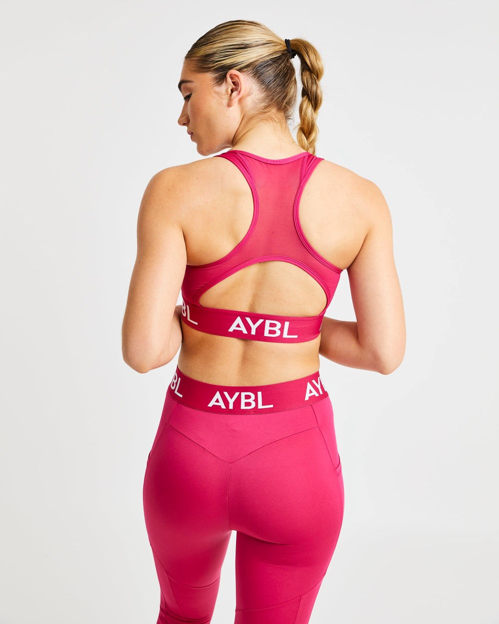 AYBL Sport Sports Bra Raspberry | 246-XSGNER