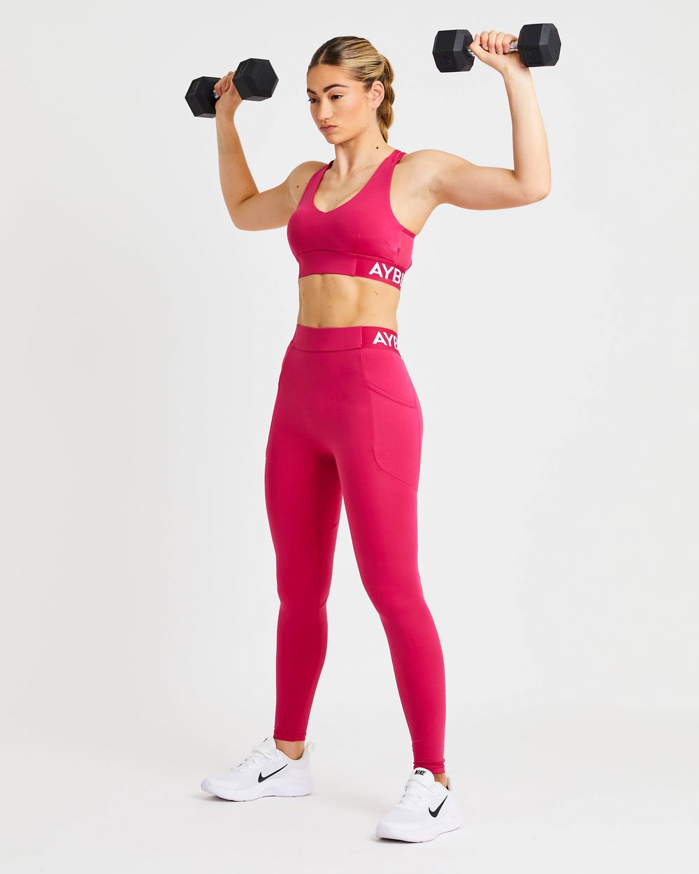 AYBL Sport Sports Bra Raspberry | 246-XSGNER