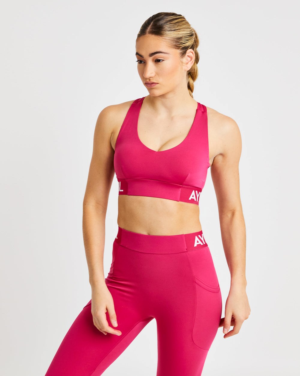 AYBL Sport Sports Bra Raspberry | 246-XSGNER