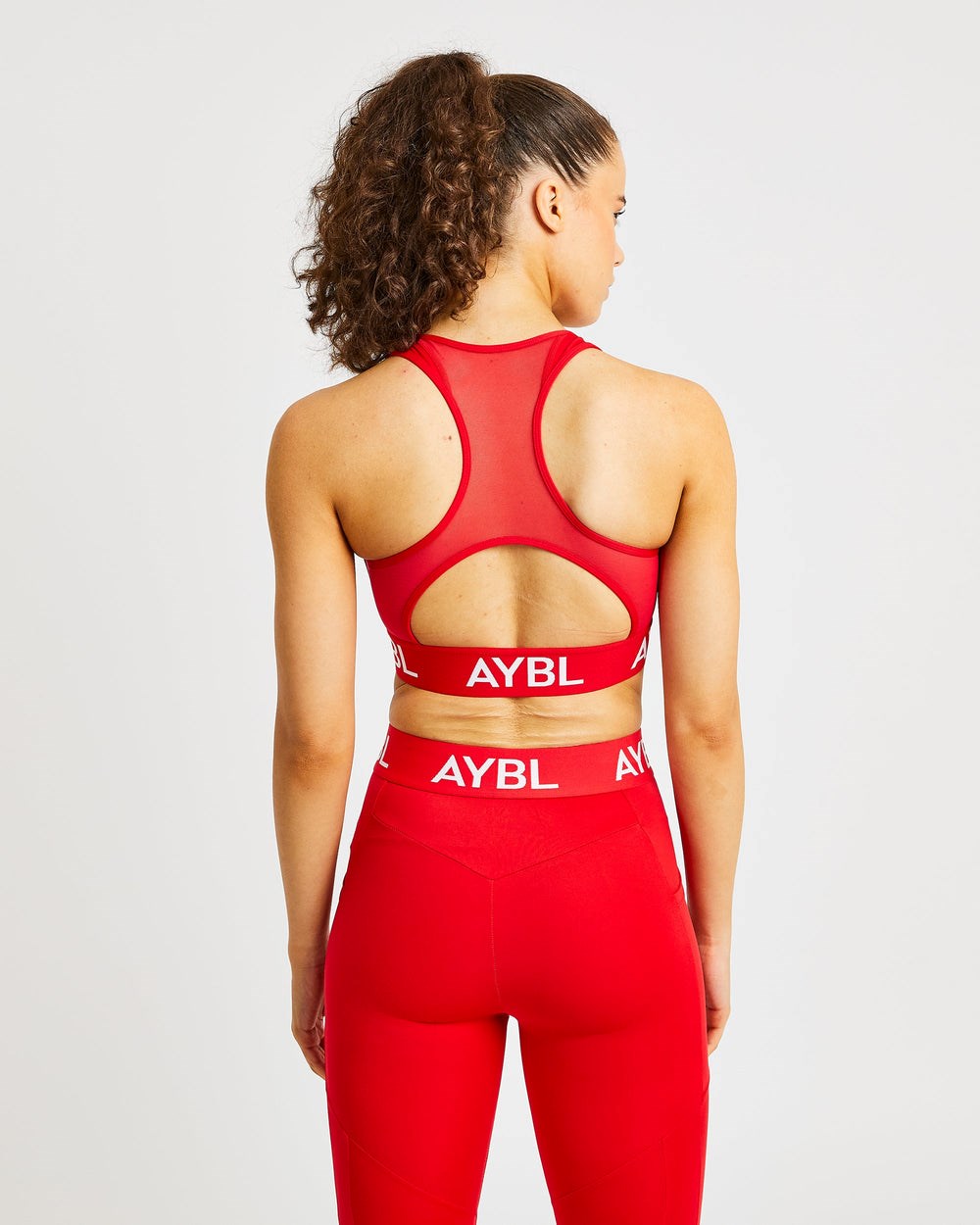 AYBL Sport Sports Bra Rot | 286-UHVOGM