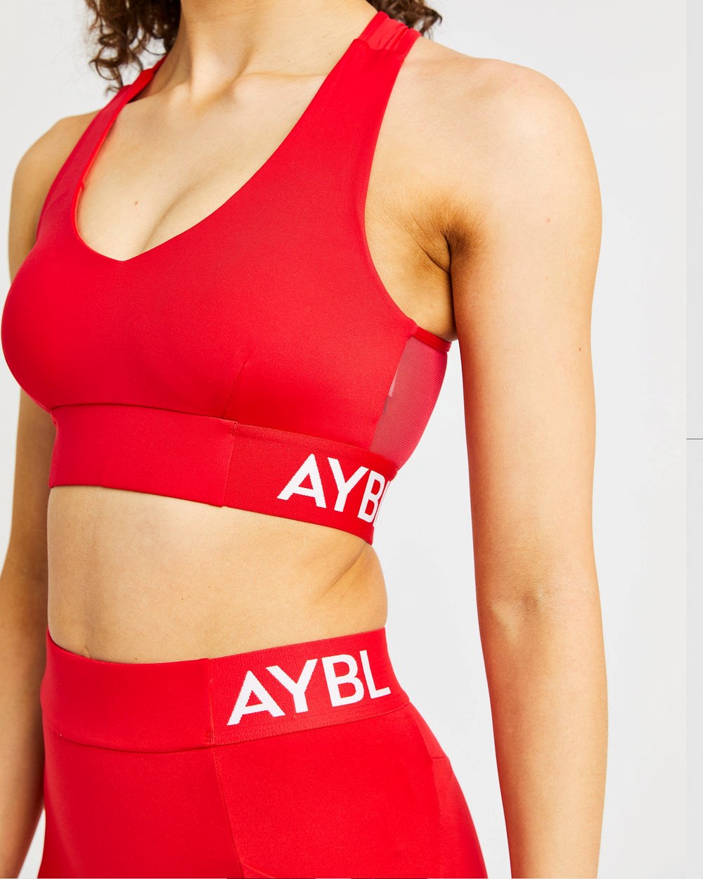 AYBL Sport Sports Bra Rot | 286-UHVOGM