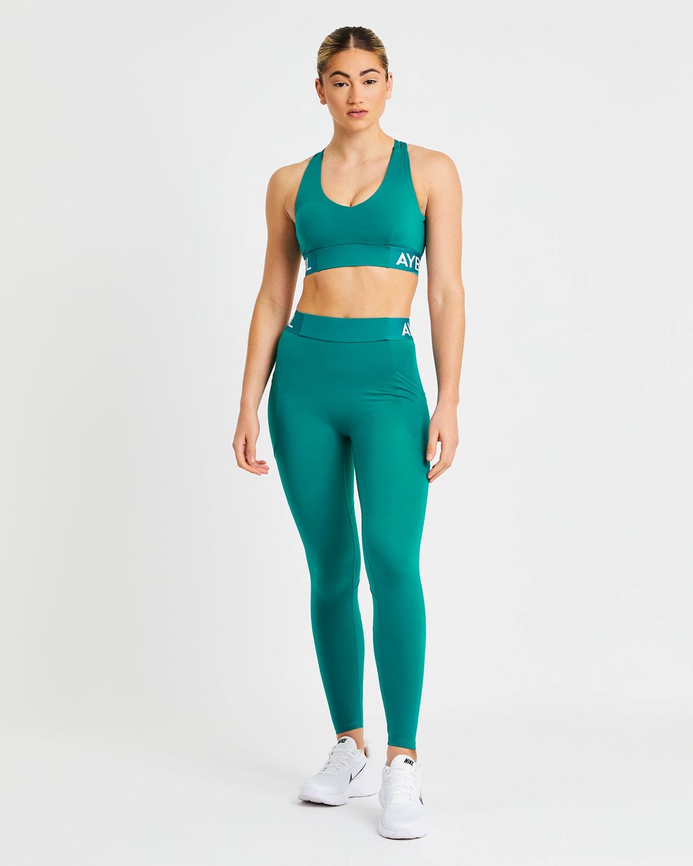 AYBL Sport Sports Bra Teal | 201-JYUHGA