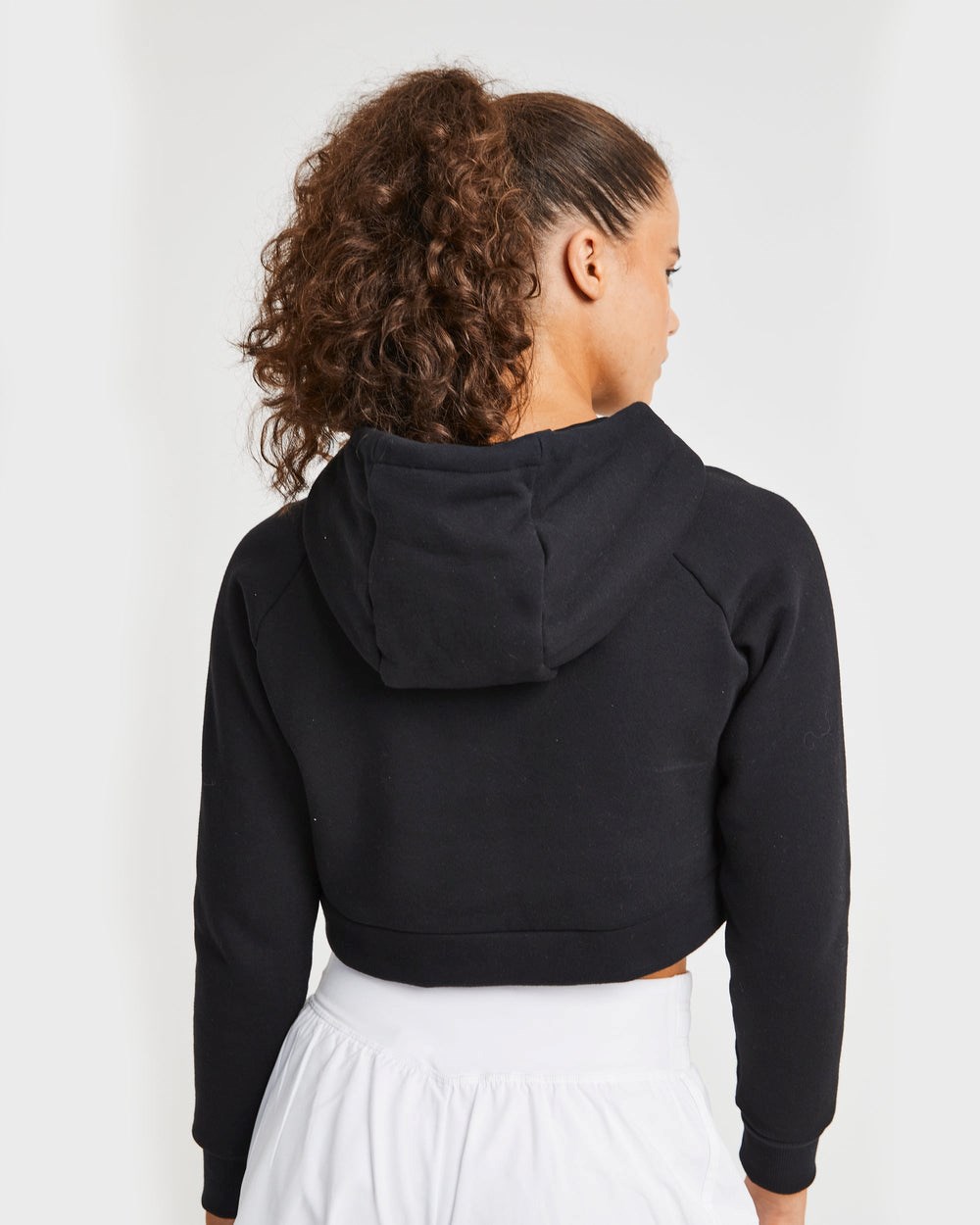 AYBL Staple Crop Hoodie Schwarz | 708-BRQAGD