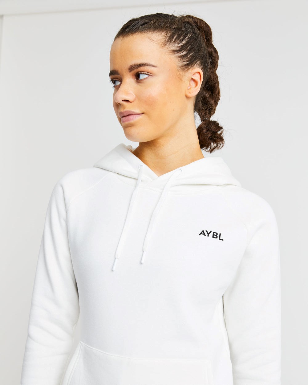 AYBL Staple Hoodie Weiß | 314-DTQPNK