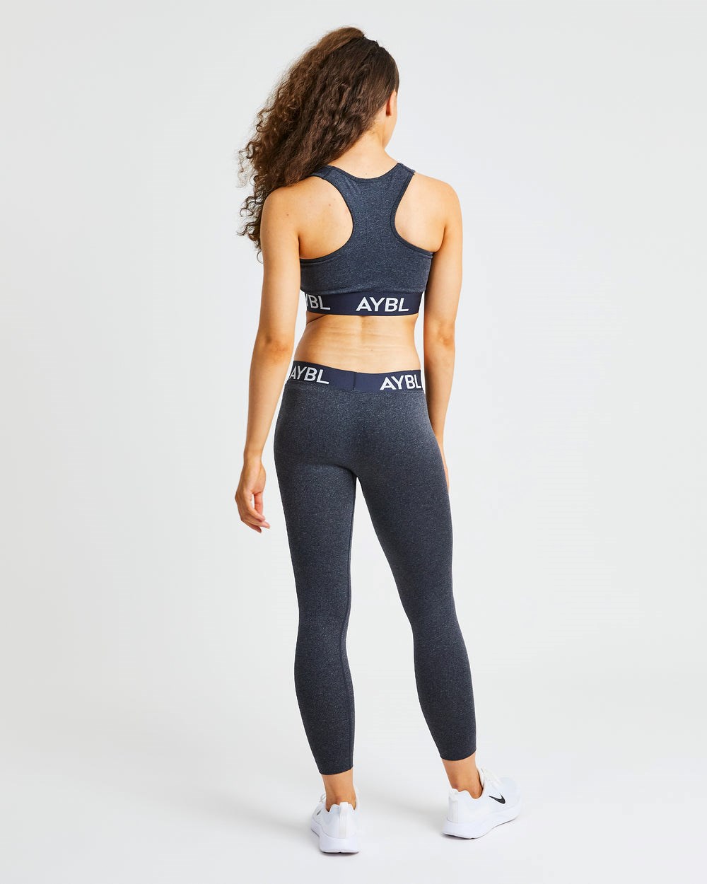 AYBL Staple Seamless Low Rise Leggings Schwarz | 438-ECUYFH