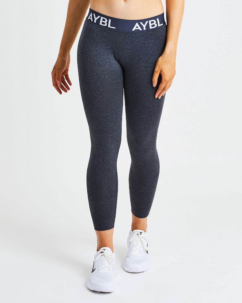 AYBL Staple Seamless Low Rise Leggings Schwarz | 438-ECUYFH