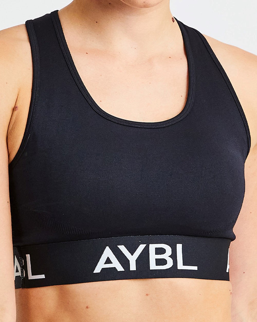 AYBL Staple Seamless Sports Bra Schwarz | 750-KEYFJV