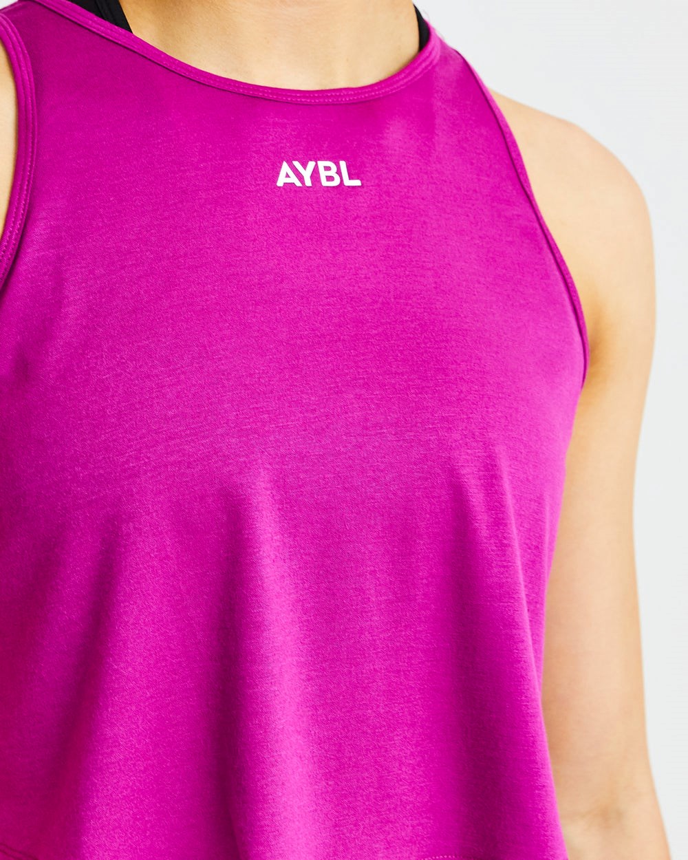 AYBL Strive Crop Vest Magenta | 197-ZWRLMJ