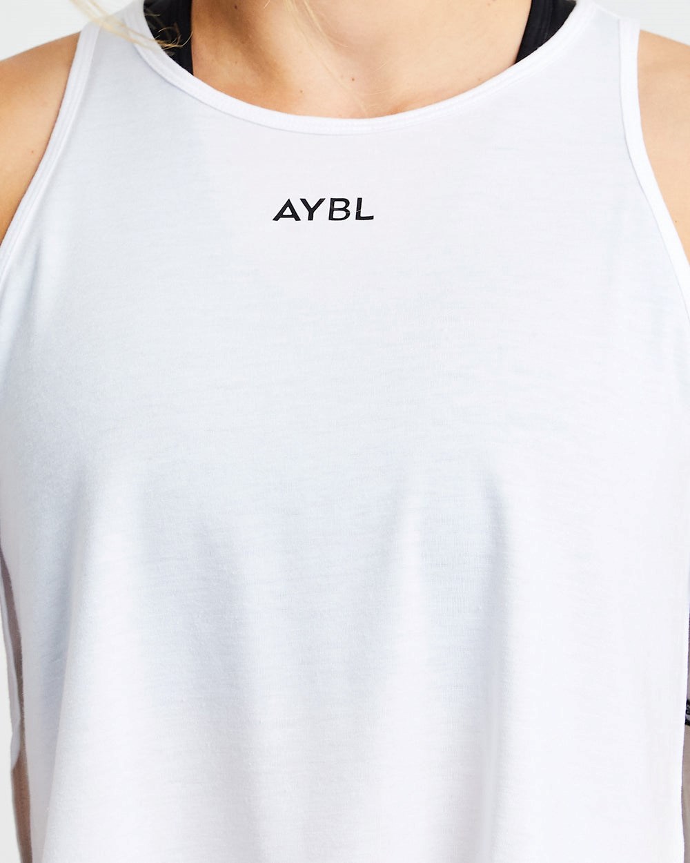 AYBL Strive Crop Vest Weiß | 481-JFTCOP