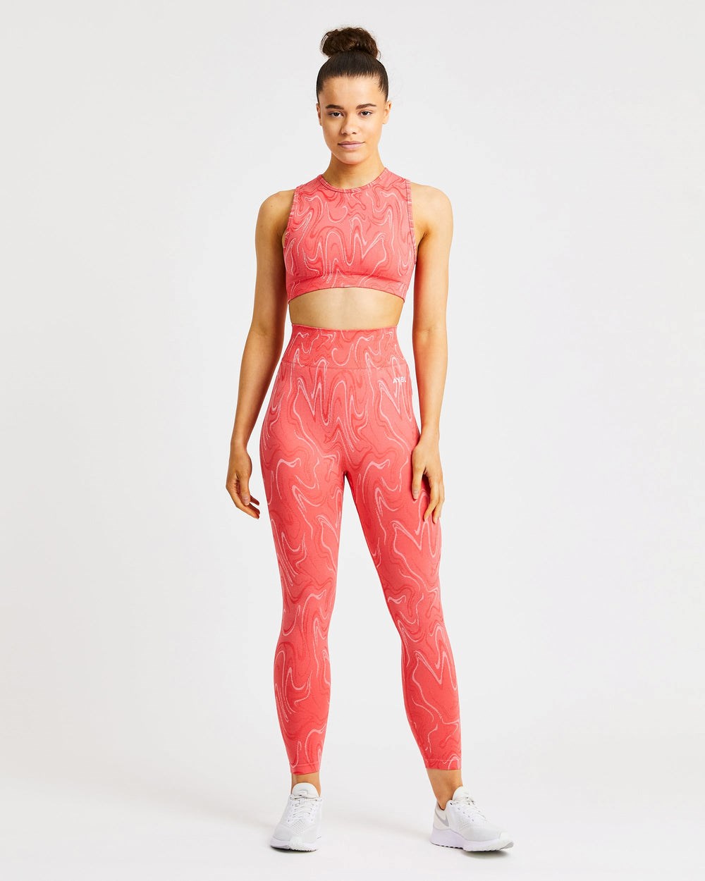 AYBL Velocity Seamless Crop Vest Koralle | 537-HZMADJ