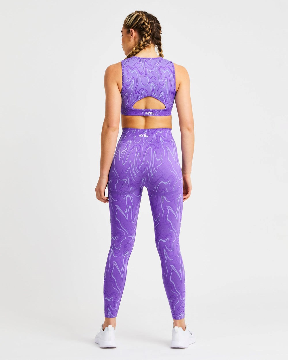 AYBL Velocity Seamless Crop Vest Lila | 426-LPZYAF