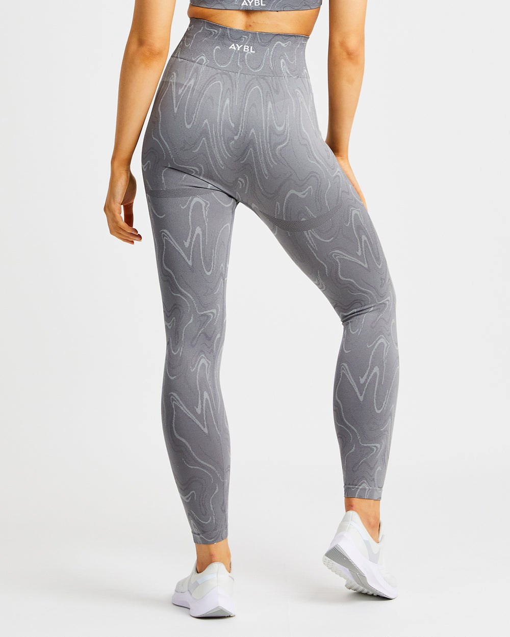 AYBL Velocity Seamless Leggings Grau | 642-QFCNIM