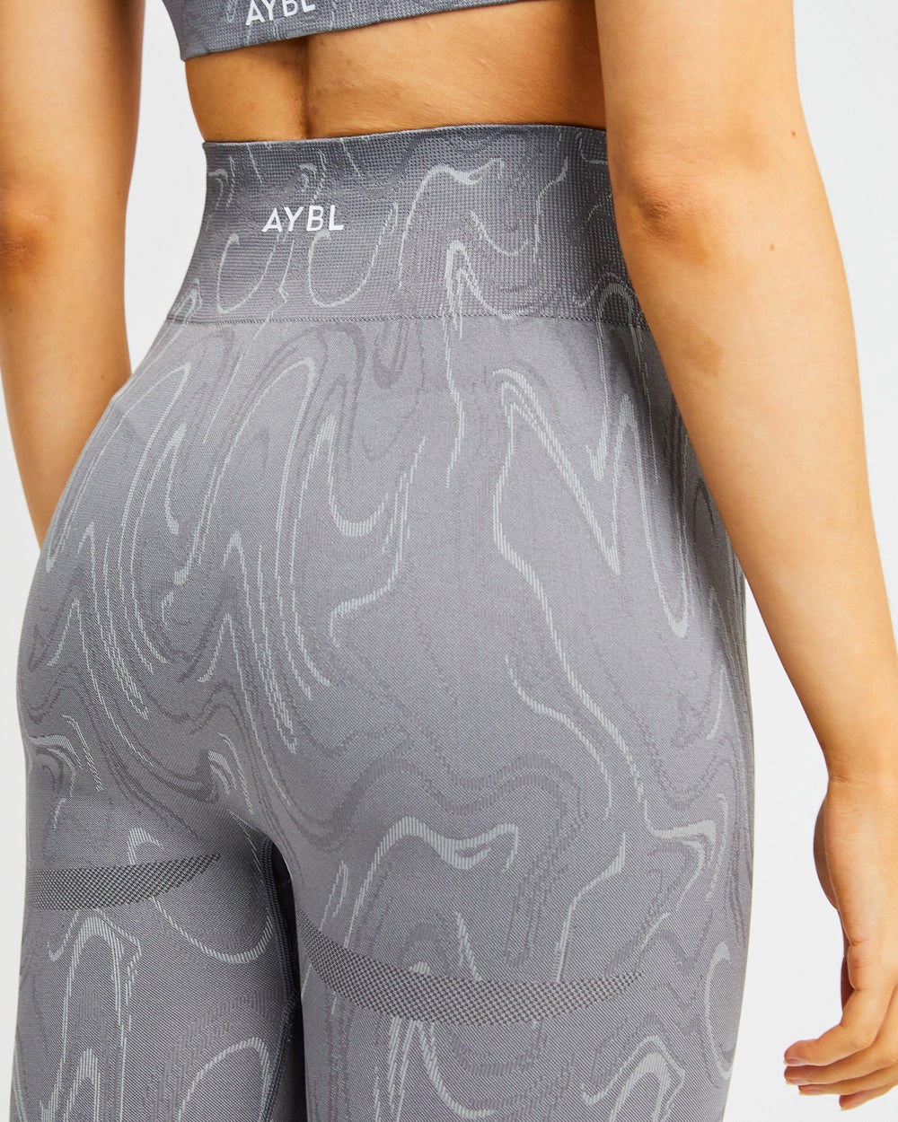 AYBL Velocity Seamless Leggings Grau | 642-QFCNIM