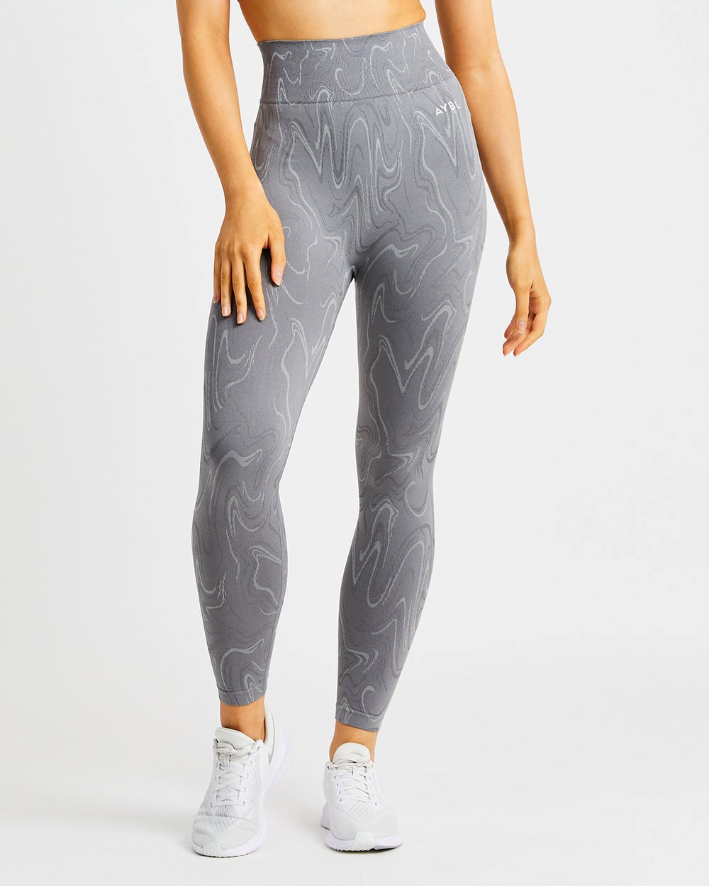 AYBL Velocity Seamless Leggings Grau | 642-QFCNIM