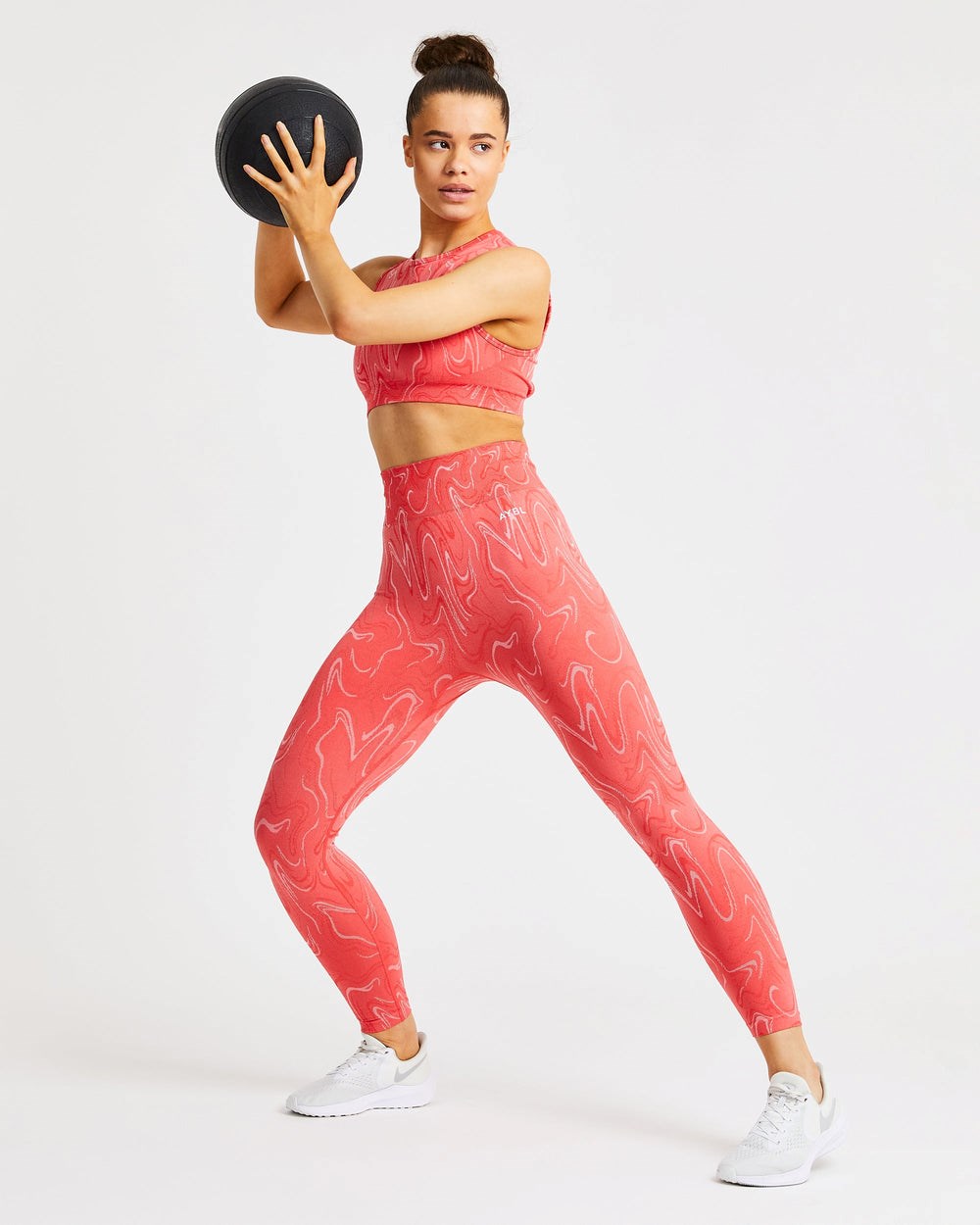 AYBL Velocity Seamless Leggings Koralle | 306-ABYXLJ