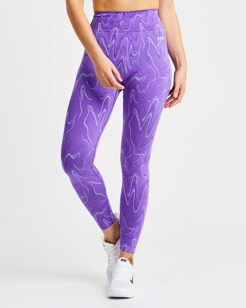 AYBL Velocity Seamless Leggings Lila | 246-AVUFJW