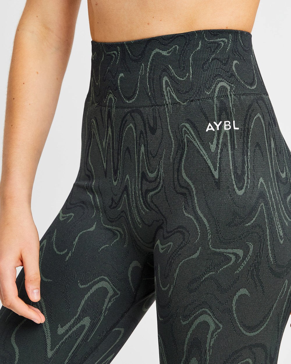 AYBL Velocity Seamless Leggings Schwarz | 520-PZOGKT