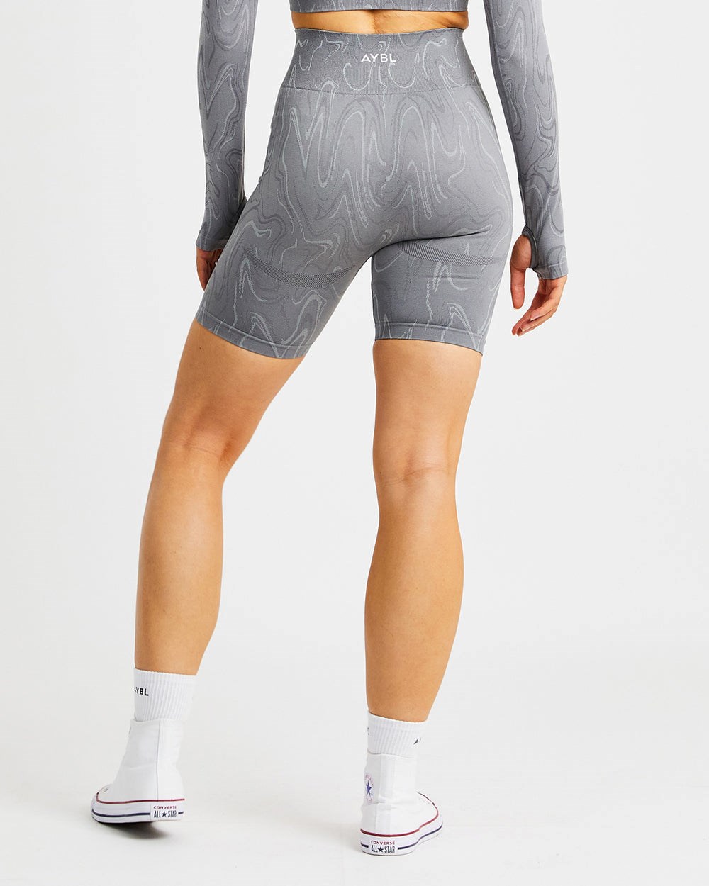 AYBL Velocity Seamless Shorts Grau | 904-MLYCPE