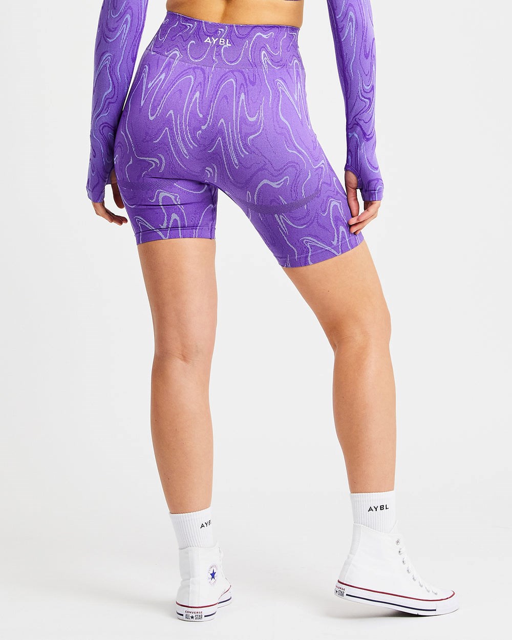 AYBL Velocity Seamless Shorts Lila | 365-ZSDJIY