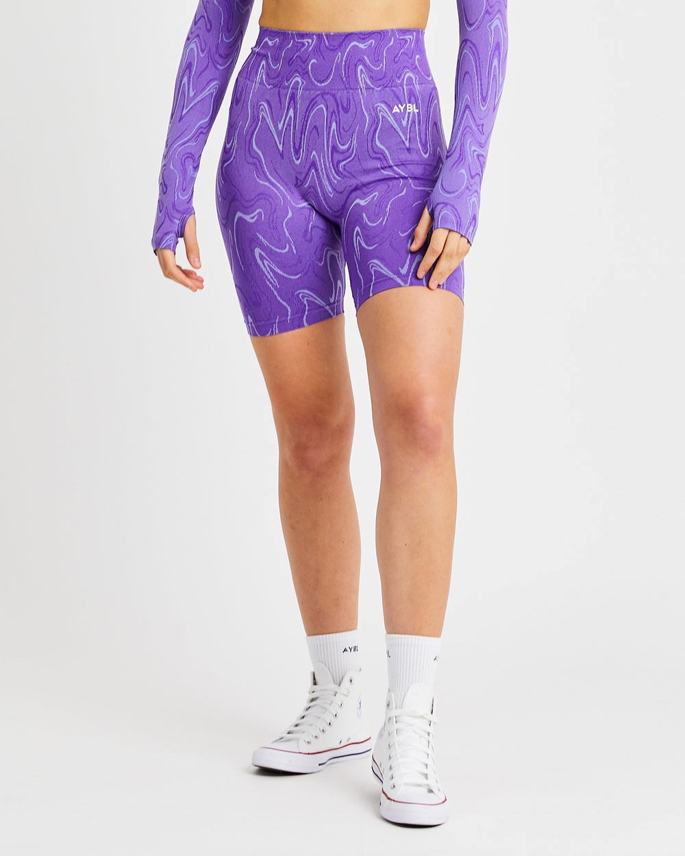 AYBL Velocity Seamless Shorts Lila | 365-ZSDJIY