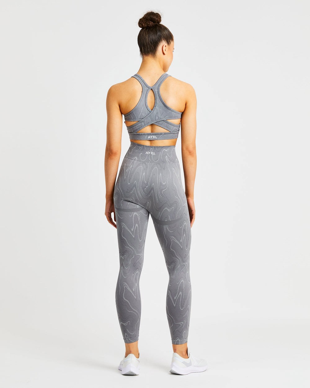 AYBL Velocity Seamless Sports Bra Grau | 317-OICDHY